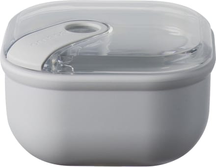 Omada - Pull Box Lunchbox Vierkant 425 ml - Polypropyleen - Grijs -