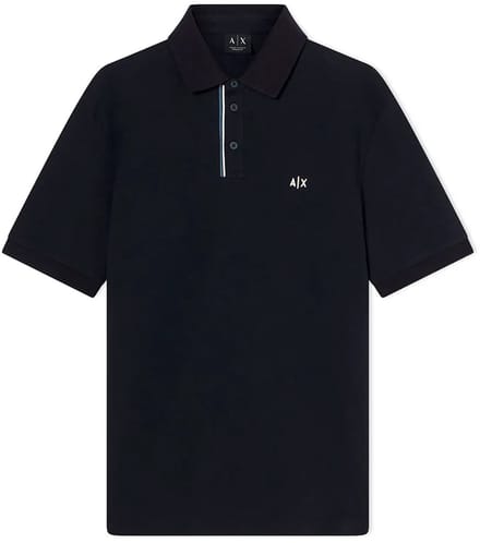 Armani Exchange Xm002067_af10366 Korte Mouw Poloshirt Blauw M Man