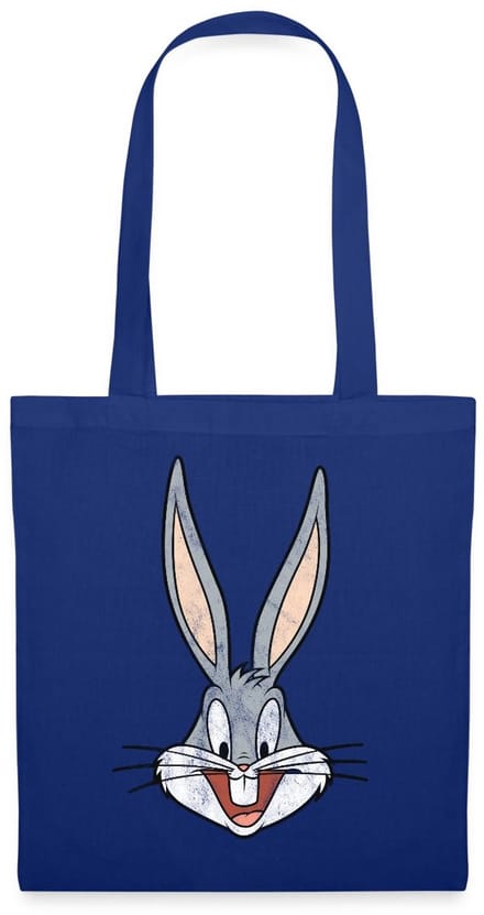 Looney Tunes Bugs Bunny Distressed Tas Van Stof Schoudertas