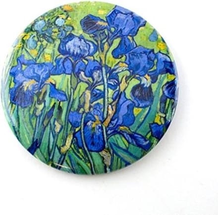 Lanzfeld - Zakspiegeltje Ø 80 mm - Make up spiegel - Van Gogh - Irissen