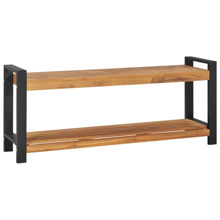 vidaXL - Bankje - 120 - cm - massief - teakhout