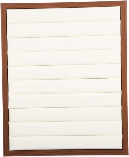 Sieraden Display - Organisator Houder - Sieraden Presenteren - Stijlvol Modern Ontwerp - 27x22cm - Beige