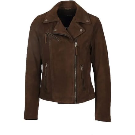 Leren jas voor vrouwen Oakwood Clips