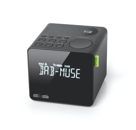 Muse M-187CDB DAB+ - Digitale wekkerradio met DAB+/FM-radio en helder LED-display