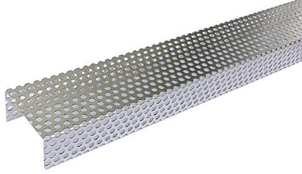 Universele bladbescherming voor dakgoten - Aluminium en kunststof, 1 meter
