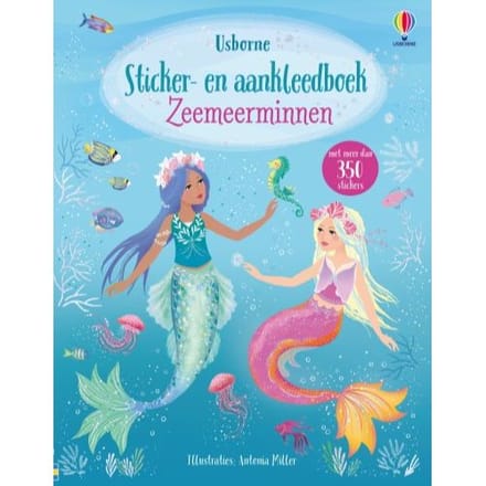Zeemeerminnen - Sticker- En Aankleedboek