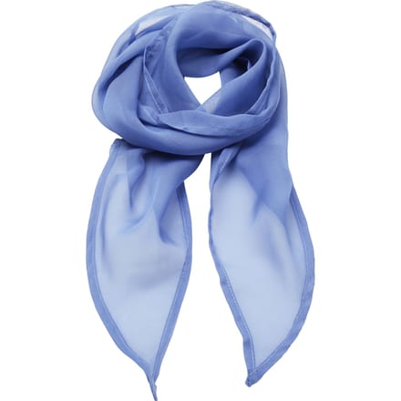 Premier Dames/vrouwenwerk Chiffon Formele Sjaal (Middenblauw)