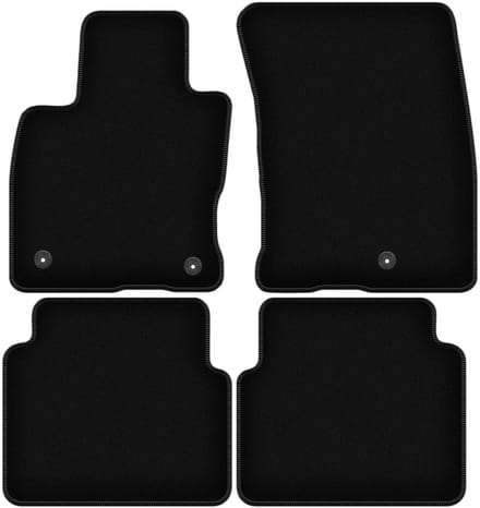 BASIC zwarte veloursmatten voor: Ford Kuga MK3 SUV (2019-)