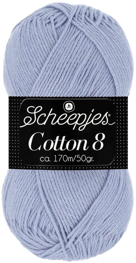 Scheepjes Cotton 8 50g - 651 Paars