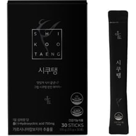 Ando SHIKOOTAENG Black Edition (30 sticks) -Korean supplement