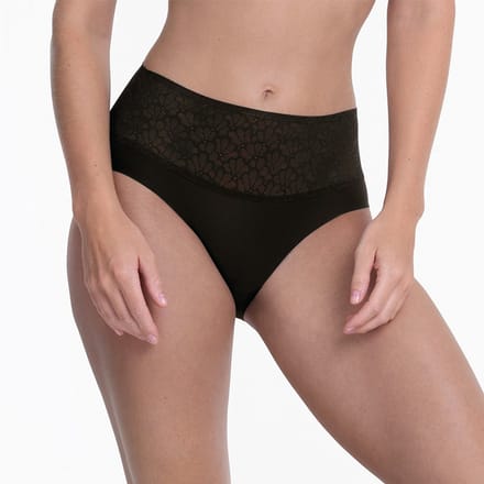 Anita - Essential Smart High Waist Slip - Black