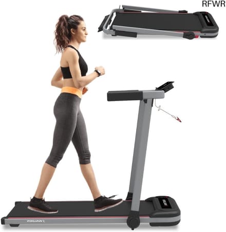 Elektrische Loopband - Inklapbaar Loopvlak - Thuis Sporten - 12 Trainingsprogramma's - 10 km/u Max - Zwart
