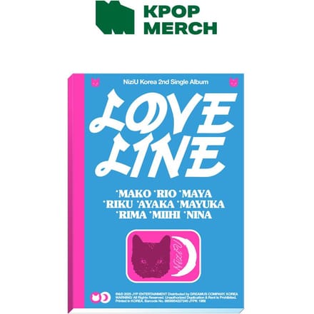 NiziU - LOVE LINE [Fotoboek ver.] blue