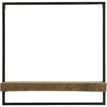 2x Light & Living Wandplank Maddison 50cm - Donkerbruin