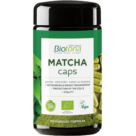 Biotona Matcha Caps 100 capsules