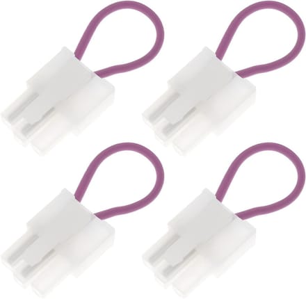 Boiler Timer Connectoren - Waterkoker Onderdelen - Ketel Reparatie - Duurzame Constructie - 4 stuks - Wit