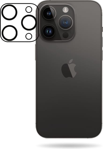 Mobilize Screenprotector geschikt voor Apple iPhone 14 Pro Glazen | Mobilize Camera Protector - Case Friendly