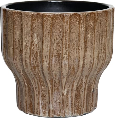 Pot vigo d35h32cm bruin