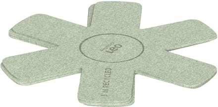 LEO 3-delige panbeschermers set Balance 38cm - Groen -