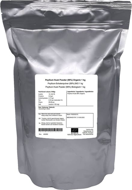 Psylliumpoeder - 1 Kg - Holyflavours