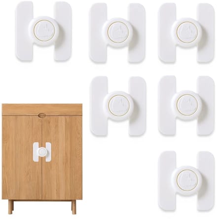 Dailygoods- Babydeurslot - 6 Stuks - Kinderbeveiliging - Deurslot