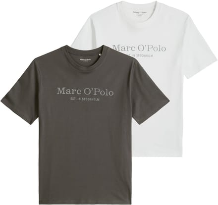 Marc O Polo T-shirt Big-Logo Set van 2