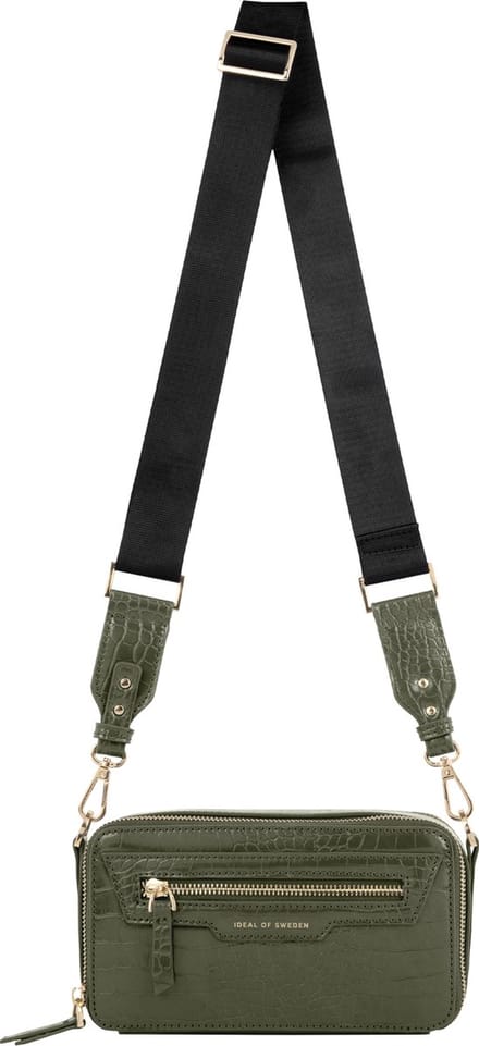 iDeal of Sweden Bobbi Camera Bag Khaki Croco