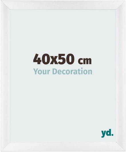 Your Decoration - Fotolijst 40x50 cm - MDF - Wit Hoogglans - Pisa