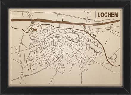 Decoratief Beeld - Houten Van Lochem - Hout - Bekroned - Bruin - 21 X 30 Cm