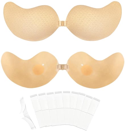 Dailygoods - Sticky BH Push Up Dames - Strapless en Herbruikbaar met 10 Plakband
