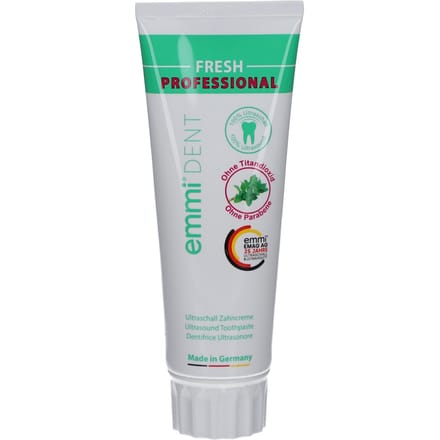 EmmiDent Fresh for Ultrasonic Tandpasta 75 ml Wit