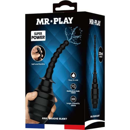 Mr. Play - Anaal Douche - Super Power - Flexibele Inbrengcanule