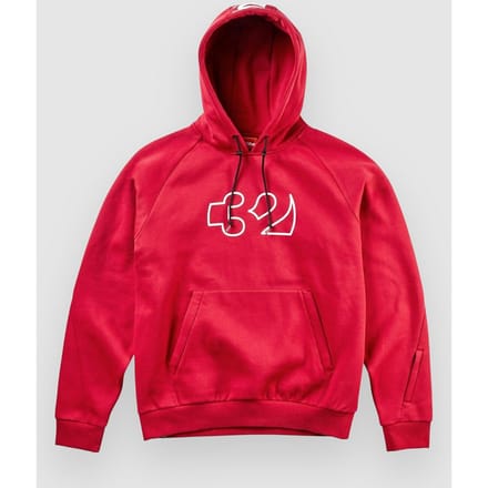 ThirtyTwo Team Tech Fleece Jas oranje