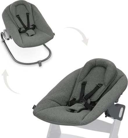 Hauck Alpha Bouncer Premium - Wipstoel - Dark Grey