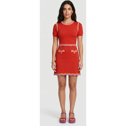 Moschino Dress Red Red Taglia: 48 | Abiti Mini Outlet | Donna | Rosso