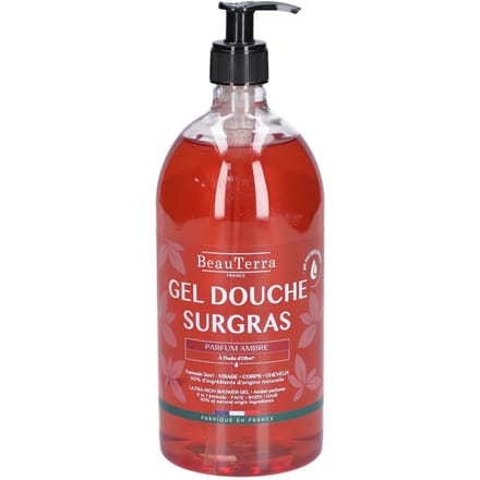 BeauTerra Ultra Rich Shower Gel Ambre 1000 ml