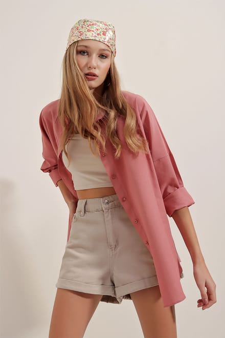 Oversized Poplin 2-Pack Shirt