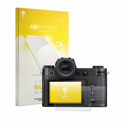 upscreen - Screenprotector voor Leica SL3-P (Display + Schouderdisplay) - Folie Beschermfolie Beschermglas matte