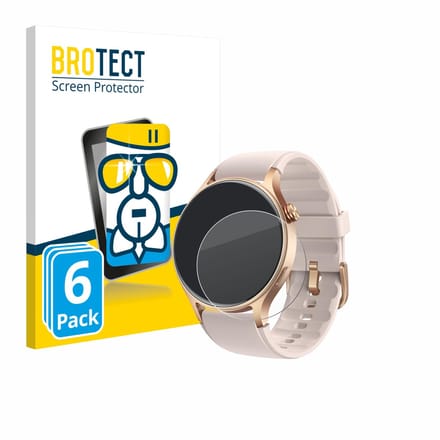 Screenprotector 6 Stuks voor aeac AR01 1.32" Beschermglas transparant
