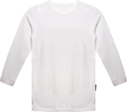 Claesen's® - Jongens t'shirt LS WitCL 116-White-2
