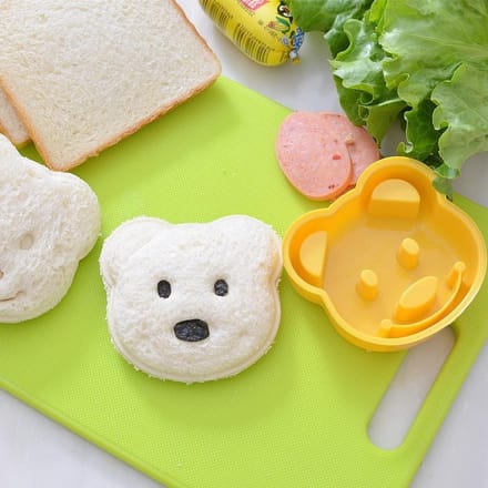 Brood Vorm voor Kinderen - Sandwich Vorm - Beer - 1 Stuk