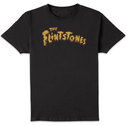 The Flintstones Logo Men's T-Shirt - Black - M