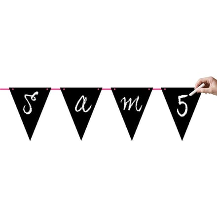 Beschrijfbare Feest Slinger - 6 meter
