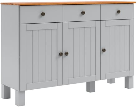 Alby-II-Dressoir - 3-Deurs 3-Laden - Grenen