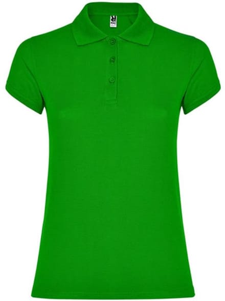 Roly - Star Dames Polo - Grass Green 83 maat L