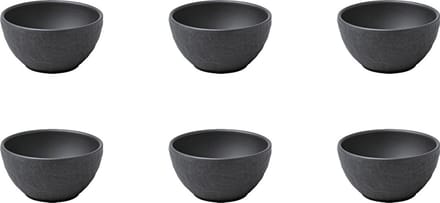 Villeroy & Boch - Manufacture Rock Dipschaaltjes 6 stuks