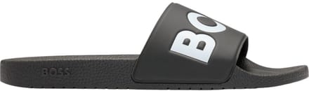Hugo Boss heren BOSS slippers contrast logo zwart II