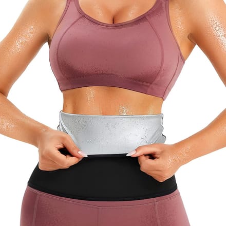 Transparante Taille Shaper voor Dames - Zweetband voor Buik en Taille