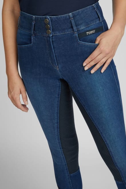 Pikeur Breeches Candela Grip Light Grey Jeans (240) - 36