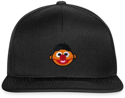 Sesame Street Ernie Borduurwerk Snapback cap